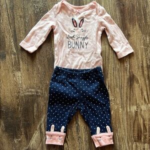 Carters 3 months bunny outfit
